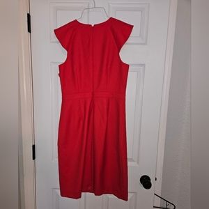 NWT red J. CREW sleeveless  dress, size 6